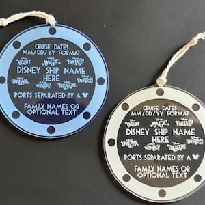 Cruise Ornament, Cruise,  Personalized, Engraved, Small Gift, Fish Extender
