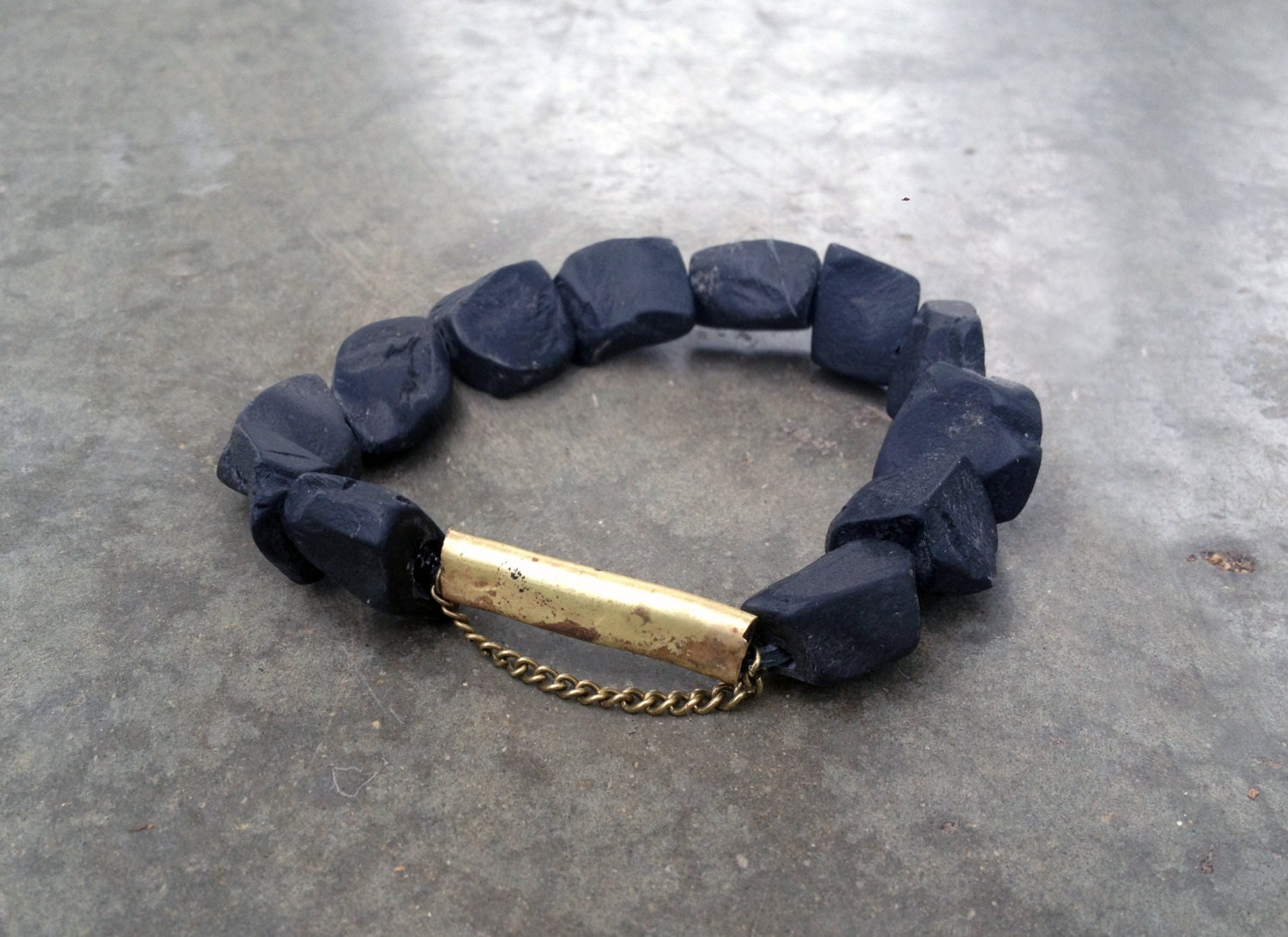 Rough Stone Crystal Mineral Bracelet main image 0