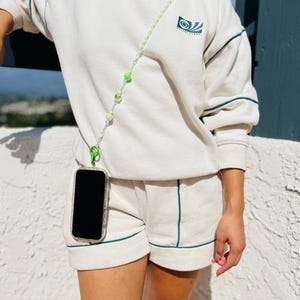 Beaded Crossbody Strap, Phone Strap, Cute Phone Charm, Hands-Free, Beaded Lanyard for Keys, Fits all phones *FREE SHIPPING*