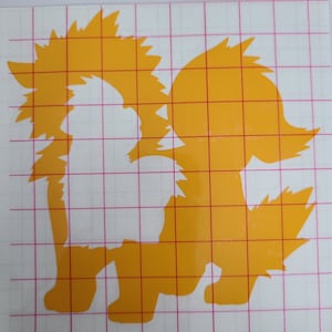 Growlithe und Arcanine Sticker