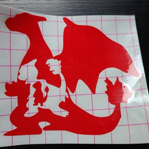 Charizard Decal Sticker
