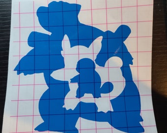 Blastoise Squirtle Decal