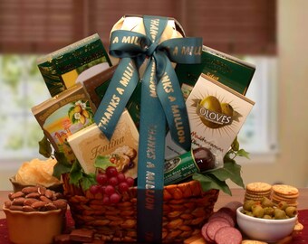 A Very Special Thank You Gourmet Gift Basket - Etsy