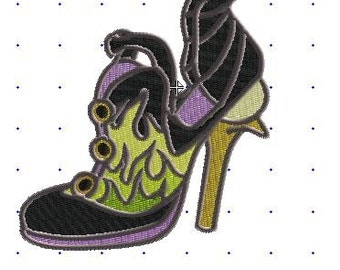 Villain Shoe Maleficent 4in Hoop