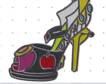 Villain Shoe Evil Queen 4in Hoop