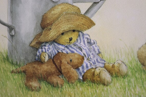 Vintage Pimpernel Hard Place Mats Set Of 4 Childs Storybook Etsy