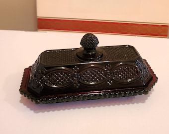 1980's Avon Vintage 1876 Cape Cod Collection Butter Dish, new w/o box-never used