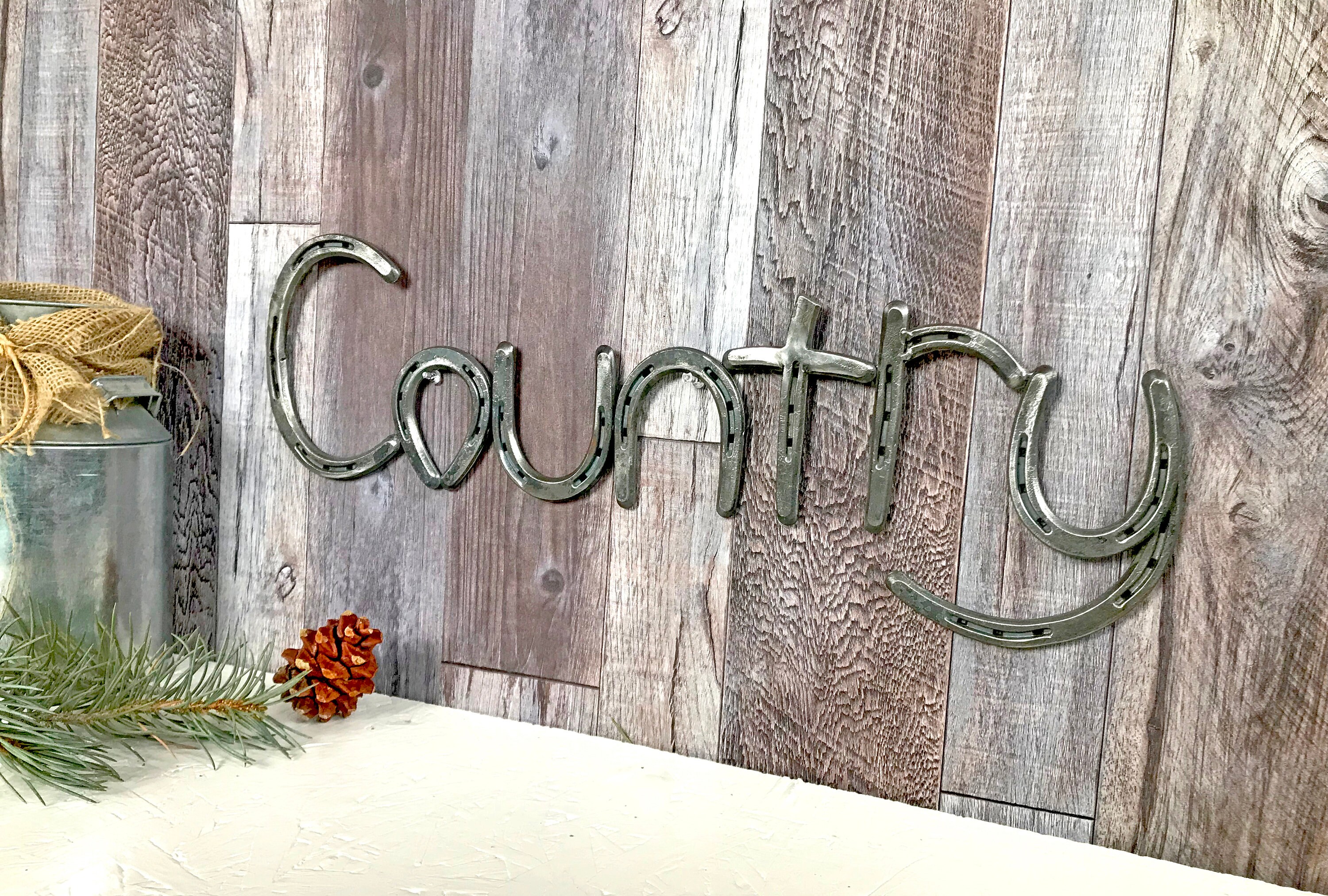 Metal Wall Art for Country Living Country Home Decor - Etsy