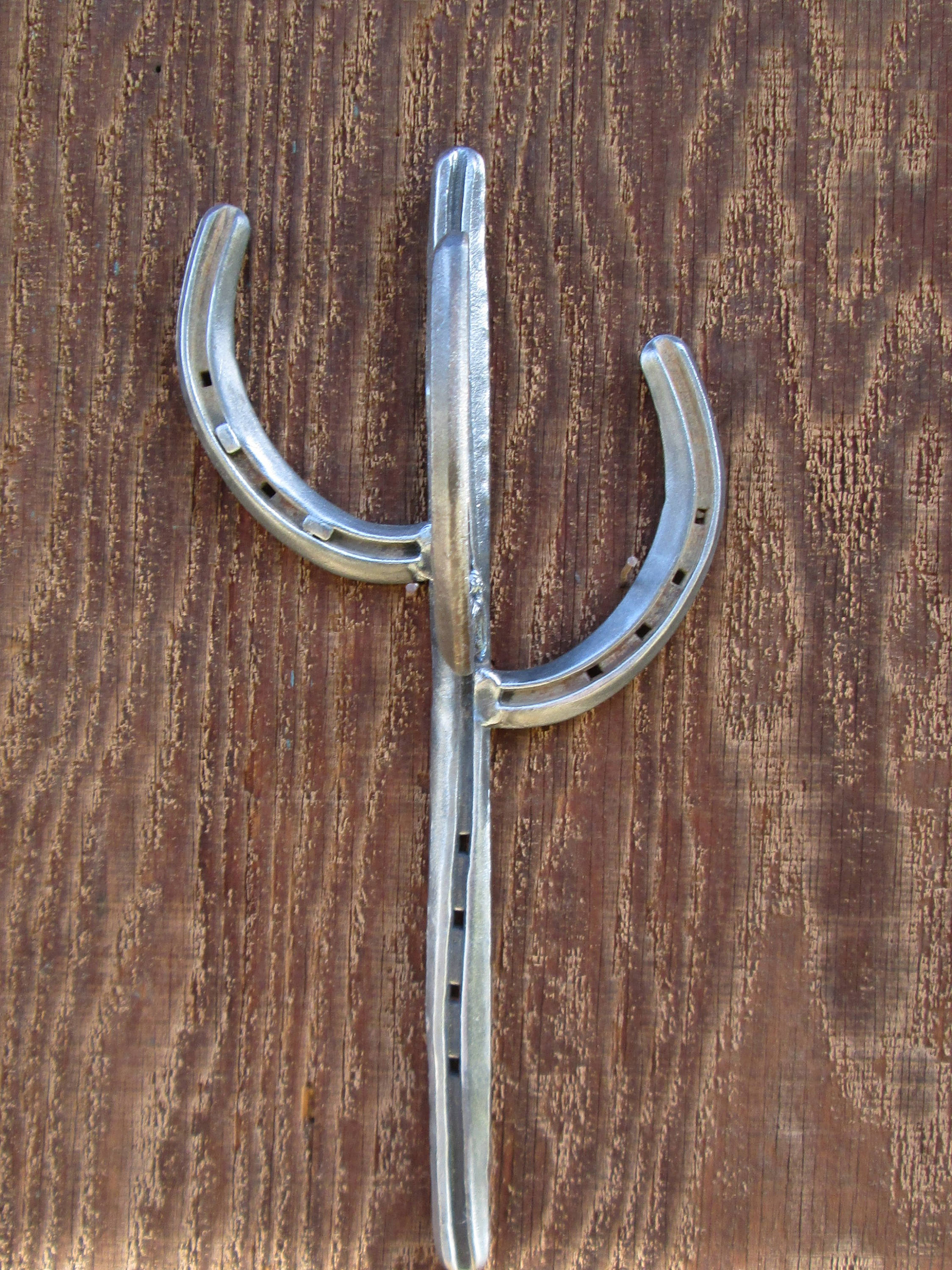 Horseshoe Cactus Hook Horseshoe Decor Horseshoe Hook Cactus Decor Towel