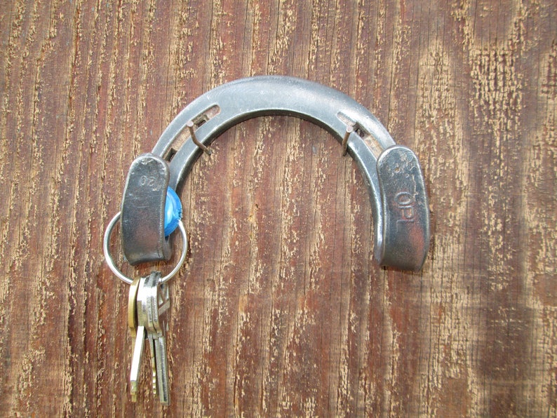 Horseshoe Hook Key Hook Horseshoe Art Horseshoe Decor Hooks Ranch Home