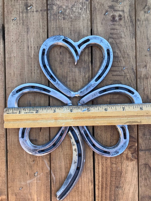 Horseshoe 3 Leaf Clover Art Home Decor Canada - Horseshoe Decorations For Home Horseshoe 3 Leaf Clover Art Home Decor Canada - Horseshoe Decorations For Home