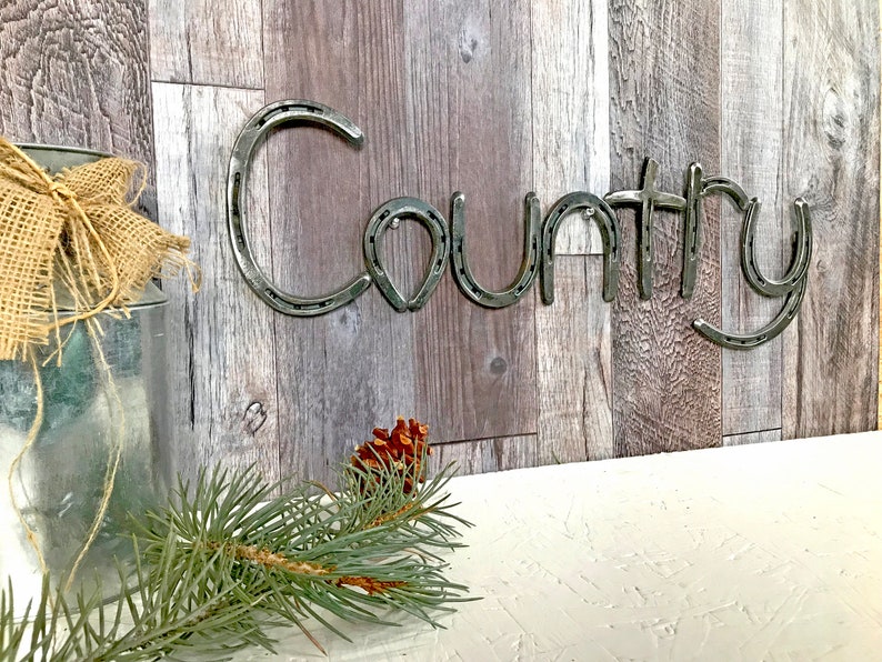 Metal Wall Art for Country Living Country Home Decor - Etsy