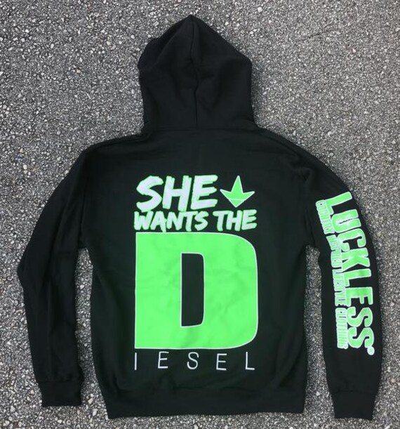 She wants the diesel hoodie Clearance