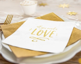 wedding party tableware