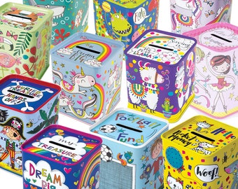 baby girl first money box
