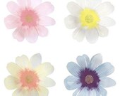 8 Large Flower Plates, Garden Party Plates, Floral Paper Plates, Bridal Shower Party, Afternoon Tea Party, Meri Meri