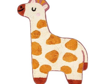 giraffe rug nursery