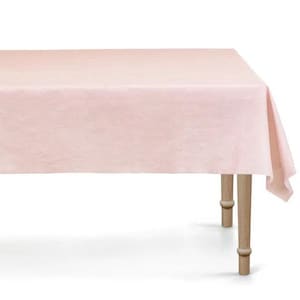 Tovaglia usa e getta rosa baby, tovaglia rosa chiaro, tovaglia di carta, tovaglia per matrimoni, compleanni, baby shower, battesimi, 180 x 120 cm