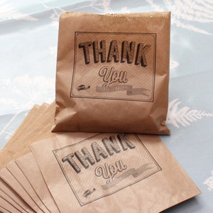 10 sacs de remerciements, sacs de cadeaux de mariage, sacs de cadeaux, pochette cadeau marron, sacs de loisirs créatifs, sacs en papier, sacs d'emballage cadeau