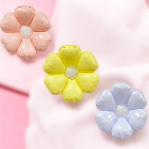 Floral Balloons – Set of 3 Decorative Balloons for Garden Party, Birthday, Baby Shower, Wedding & Spring Celebration Decor