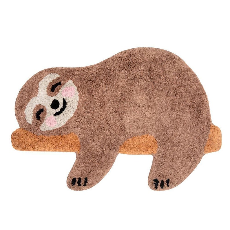Sloth Rug Childrens Animal Bedroom Rug Home Decoration Rug Etsy