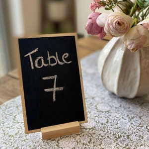 Personalisierte Lebensmittel Zeichen, rustikale Hochzeit Gedeck, Hochzeit Menü Anzeige, Mini Chalkboard Staffelei, Kuchen Produkt Display Zeichen