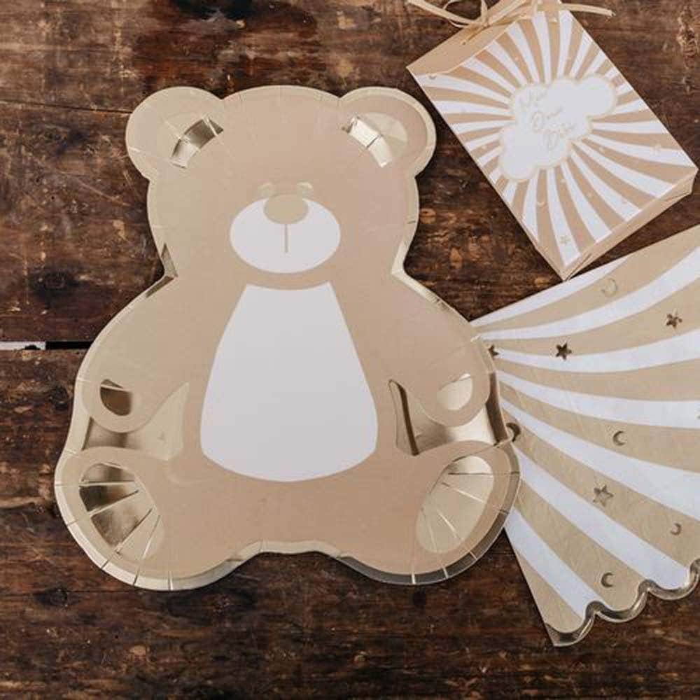 ワンダーデコール2013 YEAR PLATE (TEDDY BEAR) Blank Acrylic 40 oz name plate topper teddy bear TWO PIECES