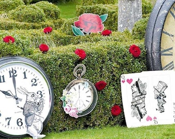 Alice In Wonderland Large Party Props, Wedding Party Decoration, Wonderland Party, Shop Display Decoration, Mad Hatters Tea Party