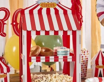Circus Party Food Display Stand, Birthday Party Food Display, Kids Wedding Party Corner Food, Circus Party Table Decoration