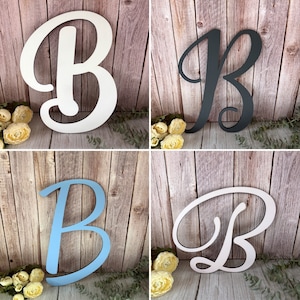 Sinal de nome da letra inicial da parede das crianças personalizado-ideal novo presente do bebê para a decoração do berçário do quarto