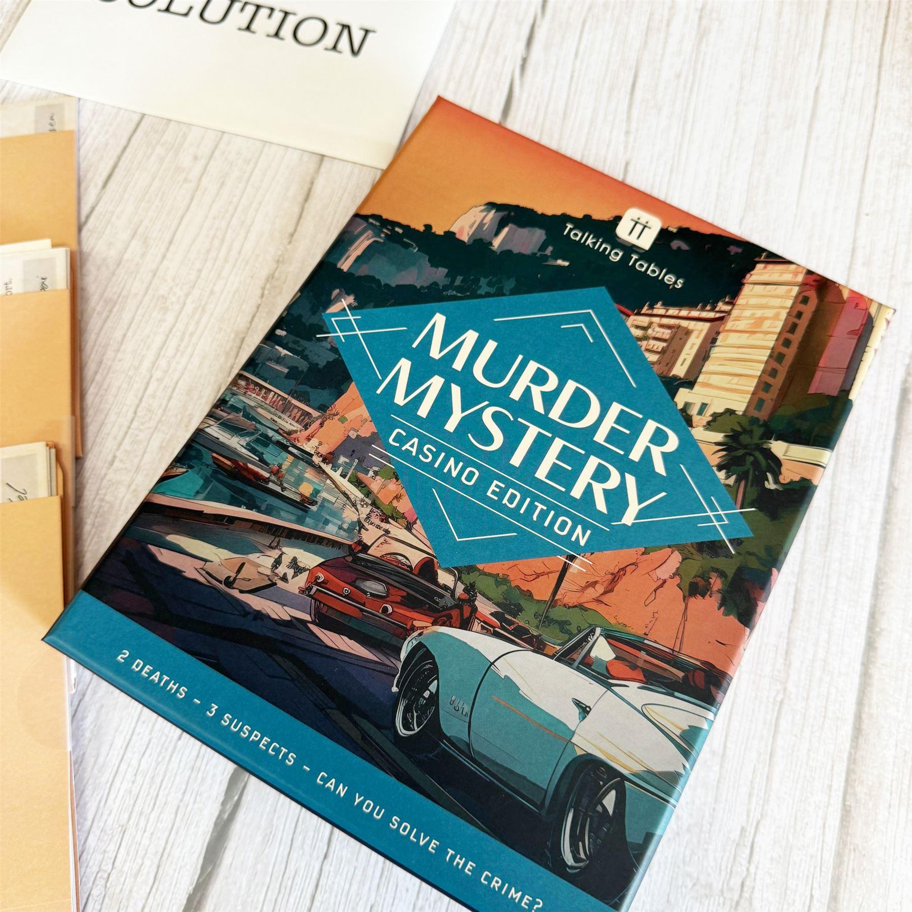 Murder At The Casino Mystery Party Game For 6-14 Players - Interactive Dinner Party Game - View #11
