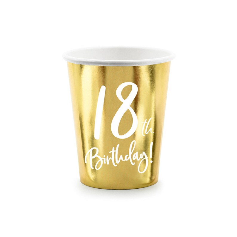 18th Birthday Party Pack For 6 People 18th Birthday Etsy UK