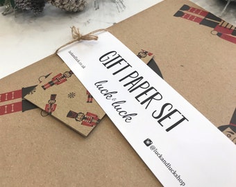 Littkeef Cliaet 12 Sheets Winter Snowflake Wrapping Paper Set 4 Design...
