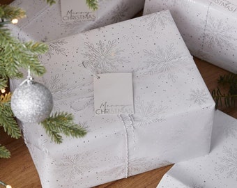 Tom Smith Premium Gift Wrap Bundle 3 x Rolls of 4 Meter Premium Christmas Wrap 