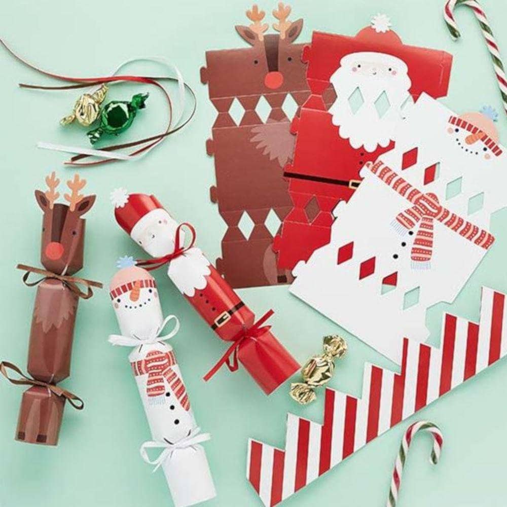 DIY Christmas Cracker Kit Festive Friends Crafts Make Your Etsy Australia