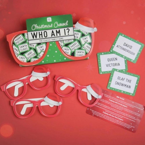 Who Am I Christmas Party Glasses Game Festive Themed Family Etsy UK