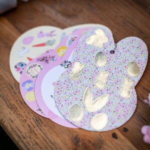 236 verschiedene Hase Kaninchen Aufkleber, Osterhase Aufkleber, Hase Handwerk Aufkleber, Kinder Partei Gefälligkeiten, rosa Hase Aufkleber