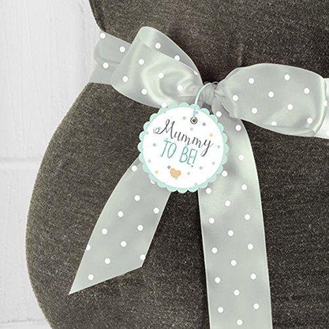 Green Baby Shower Sash Baby Mummy To Be Sash Green Gender Etsy