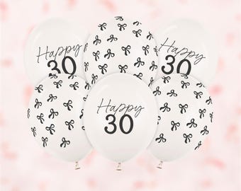 Gouden Ballonnen 30e Verjaardag Reuzen Set - Folie Ballon Nummer 30 + Taartdecoratie - Voor Man Of Vrouw