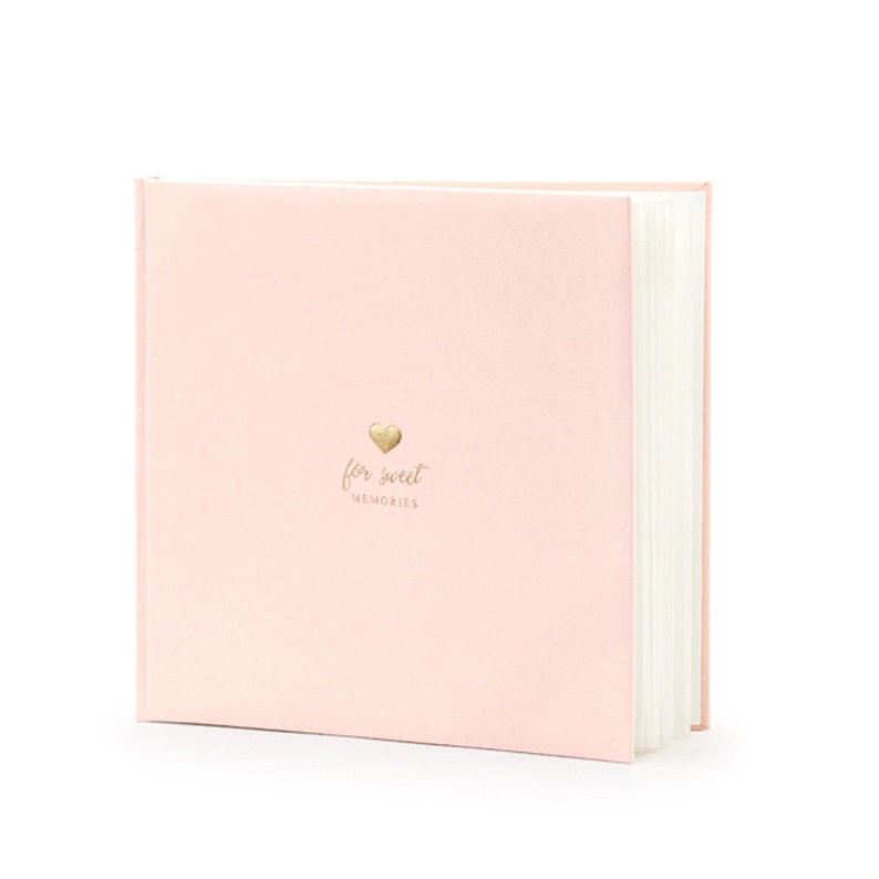 Guest Book For Sweet Memories Powder Pink 22 Pages Wedding Keepsake