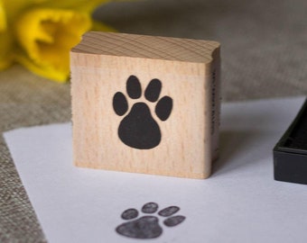 dog paw print stamp kit