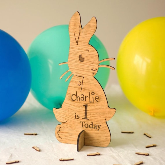 Peter Rabbit Party | Easter Birthday Christening Tableware Decoration Signs  