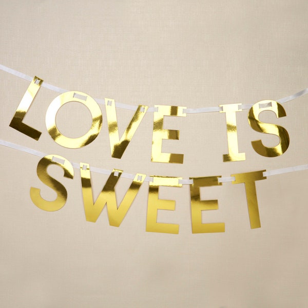 Love is Sweet Banner - Etsy