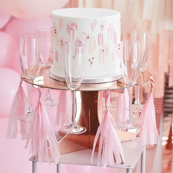 Lot De 60 Ballons Rose Doré, Or, Blanc, Champagne - Avec Confettis Et Sangles - Pour Mariage, Baby Shower, Anniversaire