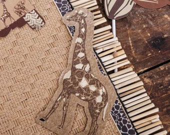 16 servilletas de papel de jirafa, vajilla para fiesta de cumpleaños de safari, vajilla infantil de animales, vajilla de animales del zoológico
