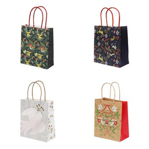 Sacchetti regalo di Natale (vari modelli), Sacchetti per confezioni regalo ecologiche, Sacchetti regalo per le feste, Sacchetti per feste festive, Sacchetti per feste di Natale