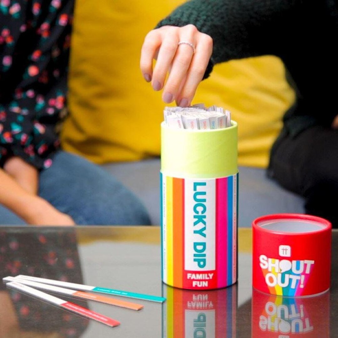 Dipsticks Game, Shout Out Trivia Card Games, Family Fun Games, Dinner