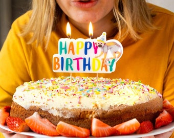 Zi Lan Bougie D'anniversaire En Forme De Tigre En Forme De Chiffre 1