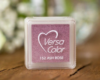 Versacolor Cendré Rose Rose Violet Petit Tampon Encreur Pigment, Tampon Tampon, Tampon Encre, Encre Pour Tampon, Tampon Encreur Pour Tampon En Caoutchouc, Tampon Encreur Couleur