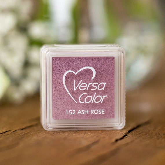 Versacolor Ash Rose Pink Purple Small Pigment Ink Pad, Stamp Pad, Stamp  Ink, Ink for Stamp, Inkpad for Rubber Stamp, Colour Ink Pad 